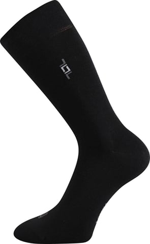 Společenské ponožky DESPOK černá 43-46 (29-31)