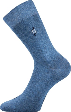 Společenské ponožky DESPOK jeans melé 39-42 (26-28)
