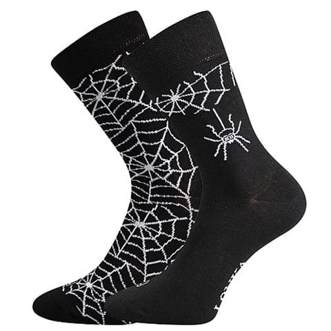 Ponožky DOBLE Sólo vzor 15 - pavouk 43-46 (29-31)