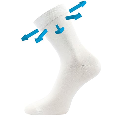 Ponožky Lonka DRBAMBIK bílá 43-46 (29-31)