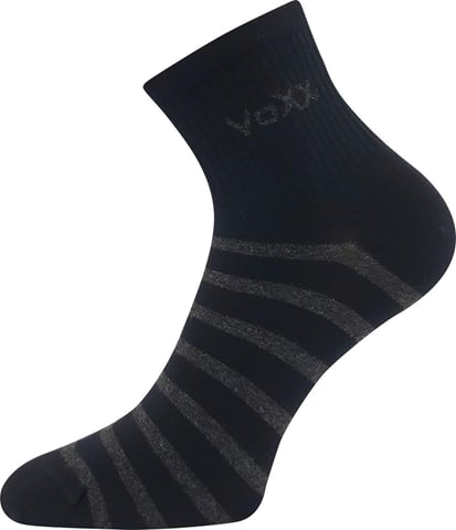 Dámské ponožky VoXX BOXANA pruhy černá 39-42 (26-28)
