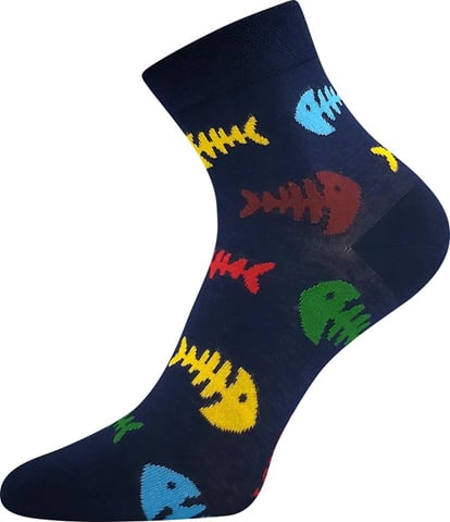 Společenské ponožky Lonka DORWIN ryby 35-38 (23-25)