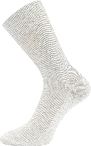 Bavlněné ponožky Lonka HALIK světle šedá 43-45 (29-30)